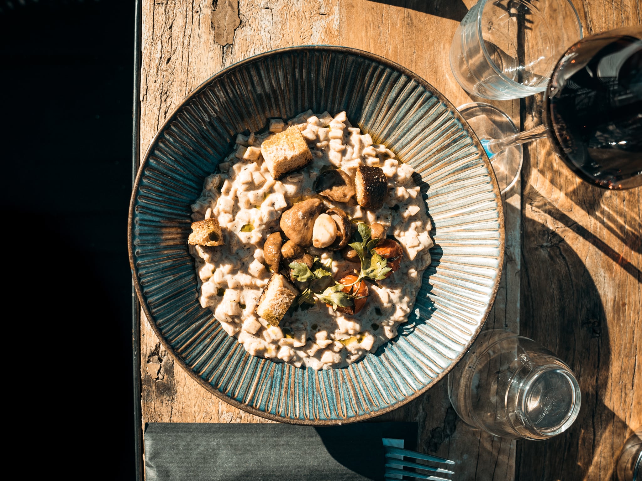 Détail culinaire raffiné